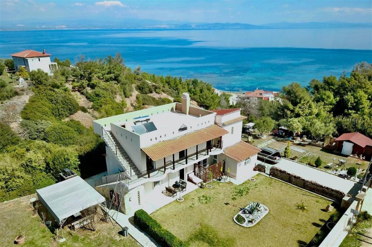 Villa Irina, Nea Potidea Kassandra Beach Bagian luar foto