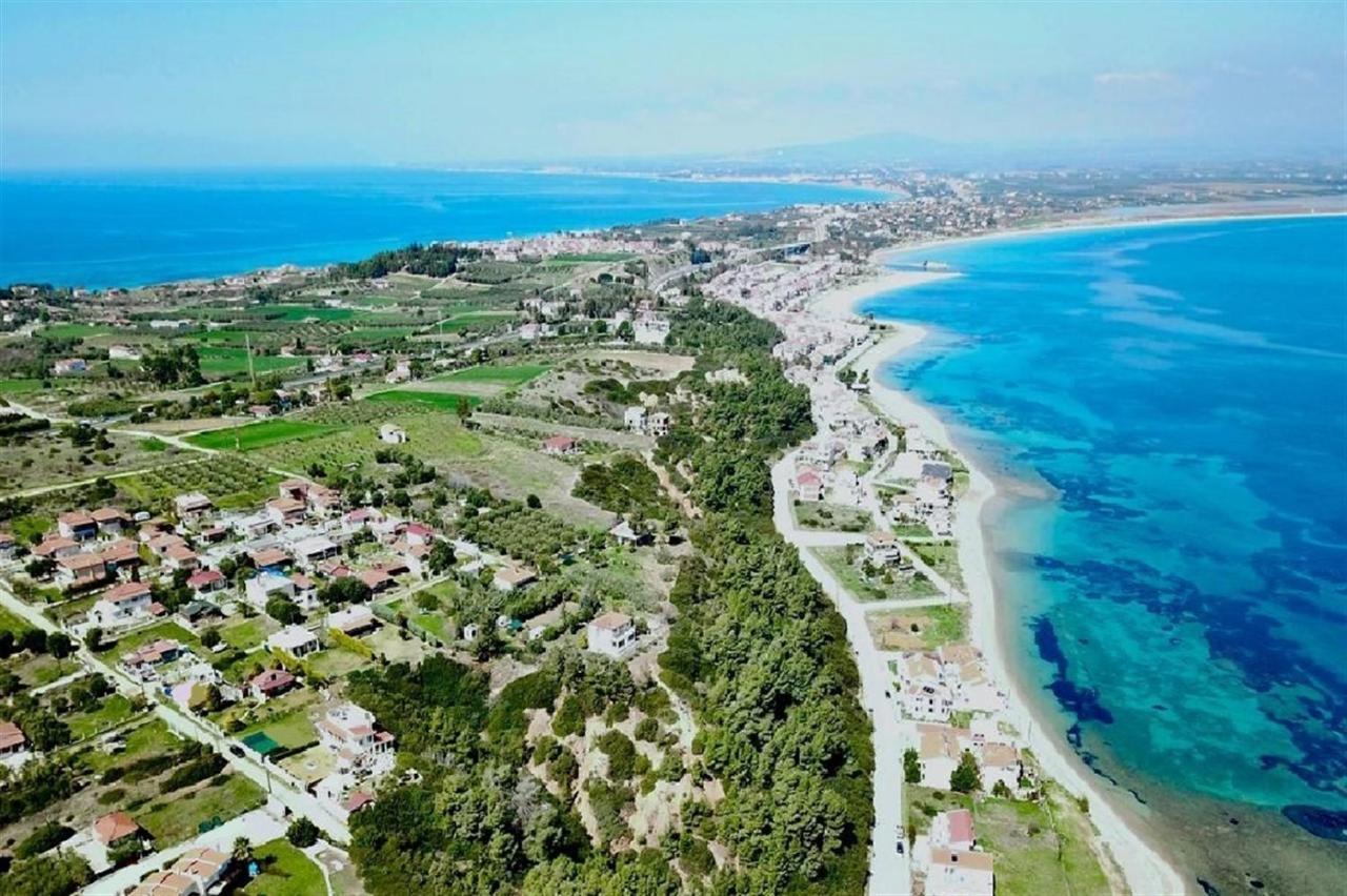 Villa Irina, Nea Potidea Kassandra Beach Bagian luar foto