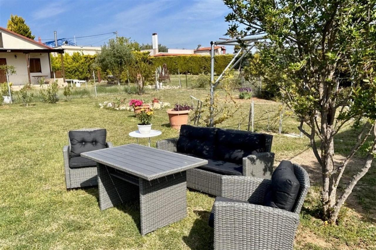Villa Irina, Nea Potidea Kassandra Beach Bagian luar foto